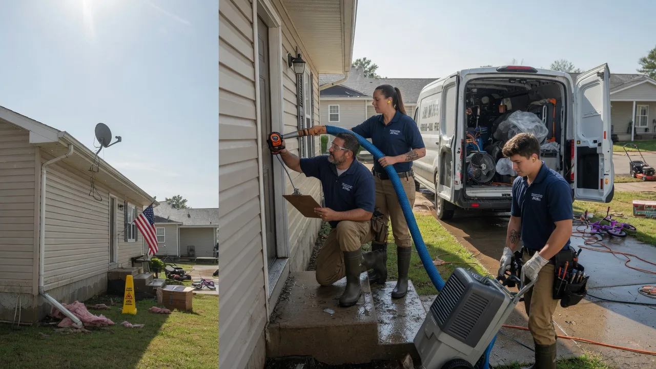 Ceiling Water Damage Restoration in Garwin, IA near me